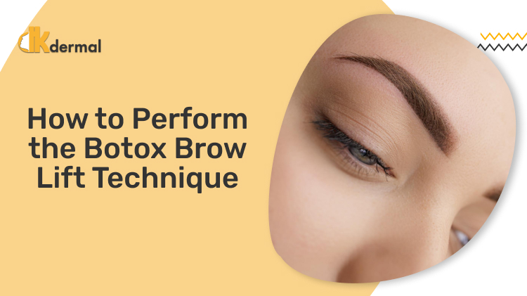 How to Perform the Botox Brow Lift Technique